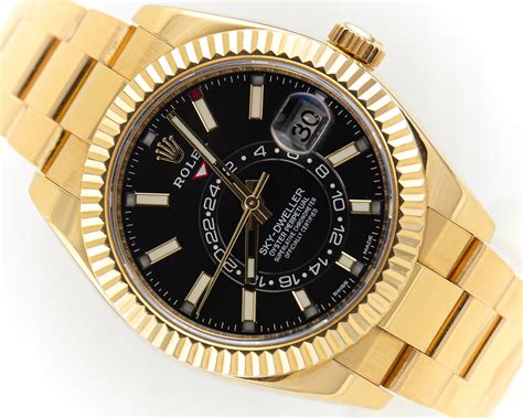 rolex sky dweller gold price|rolex sky dweller price uk.